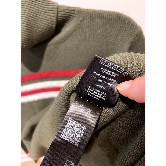 Loro Piana Celerina Cashmere Turtleneck Sweater size 42 US 6 - Picture 8 of 8